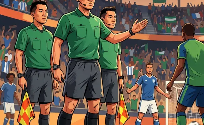 美加墨裁判评议：马宁领衔中国裁判组出色完成本次执法任务，始终保持比赛可控